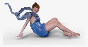 Woman Sitting Sexy - Sitting