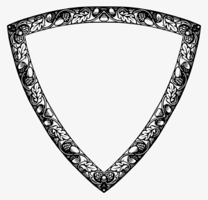 Leafy Frame - Frame Triangular Png