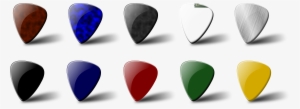 This Free Icons Png Design Of Guitar Pick Set
