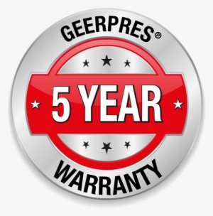 5 Year Warranty Logo - Stormforce Hurricane I7 16gb 1tb Desktop