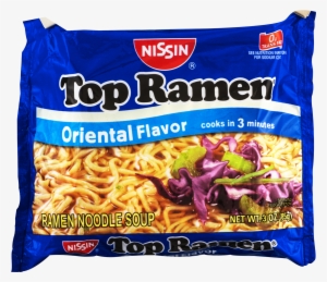 Nissin Top Ramen, Oriental Flavor - 3 Oz Packet