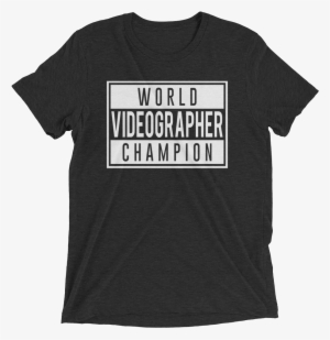 World Champion Videographer - Sigur Ros T Shirt