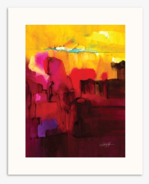 Kathy Morton Stanion Watercolor Abstraction