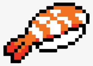 Sushi Sashimi Pixel Art Pixelart Food Asian - Pixel Art Food Png