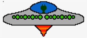 Art Maker - Pixel Ufo Png