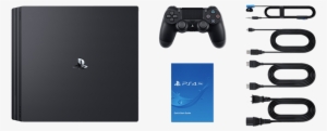 Items Included In The Ps4 Pro Box - Sony Playstation 4 Pro 1tb Console