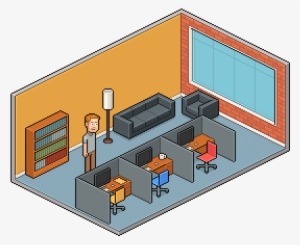 Isometric Pixel Art Might Not Be Easily Scalable But - Isometric Pixel Art Room