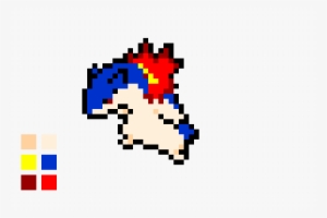 Typhlosion Pixel Art