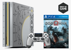 God Of War Limited Edition Ps4 Pro - 500 Million Ps4 Pad