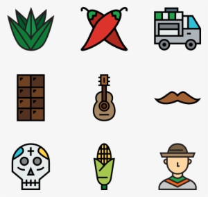 Mexican Elements - Mexico Food Icons
