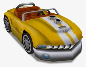 Crash Tag Team Racing Yellow Horde - Cars In Crash Tag Team Racing