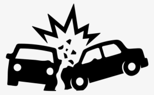 Image Free Download Accident Clipart - Black And White Car Crash Clipart