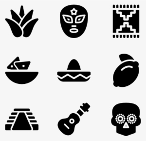 Mexican Elements Fill - Mexico Icons