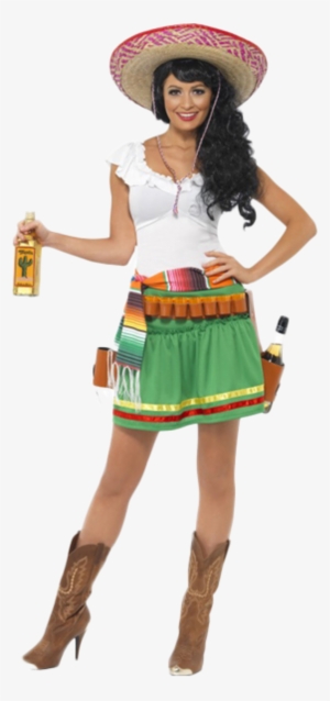 Mexican Tequila Shooter Girl - Mexican Fancy Dress Ideas