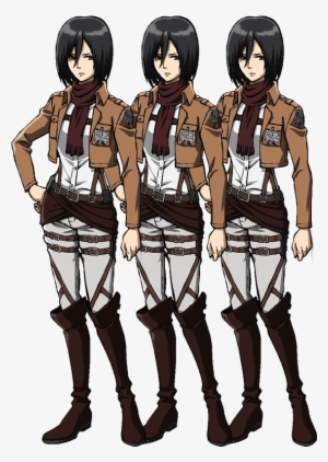Mikasaglitch - Attack On Titan Scout Outfit