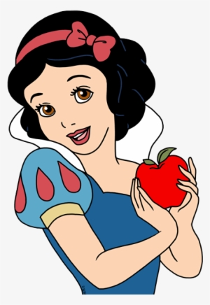 Apple Snow White, Apple - Snow White With An Apple