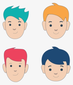 Modern People Avatar Collection With Colorful Style, - Avatar