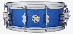 Pdp Drum - Blue Sparkle - Maple 5 - 5x14 Snare Specialty - Pdp Black Wax 14x6.5 Snare