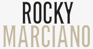Logo - Rocky Marciano Logo