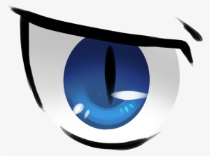 0 - Blue Anime Eye Png