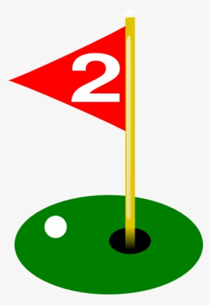 Golf Hole Flag Clip Art