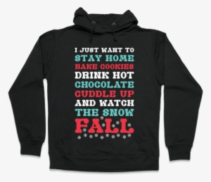 Snow Fall Hooded Sweatshirt