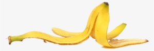 Fruits - Banana Peel With Transparent Background