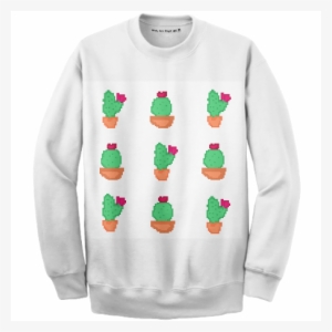 Pixel Cacti Print Sweatshirt $68 - Sweater