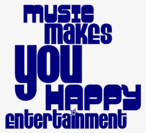 Dj Logo Entertainment Navy Blue - Poster