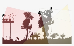 Monday Wol Generates Spontaneously On Cacti In Stick-figure - Illustration