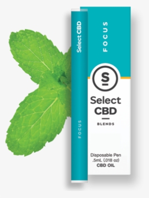Select Cbd Focus Spearmint Vape Pen - Select Cbd Disposable Pen