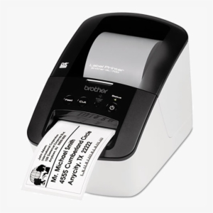 Impresora De Etiquetas De Código De Barras Ql - Brother Ql-700 Monochrome Direct Thermal Label Printer