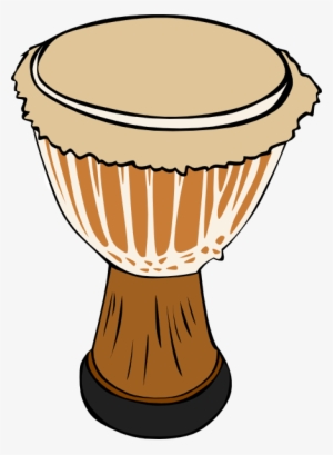 Free Vector Djambe Drum Clip Art - Drum Clip Art