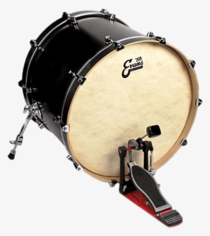 Bass Drum - Evans Calftone Eq4
