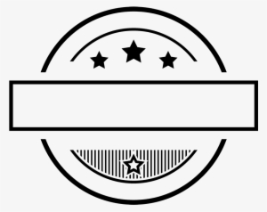 Star Display Rubber Stamp - Emblem