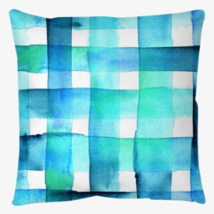 Seamless Abstract Watercolor Texture With Teal Blue - Watercolor Painting