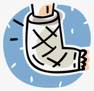 Baby Feet Pictures Clip Art - Broken Foot Cast