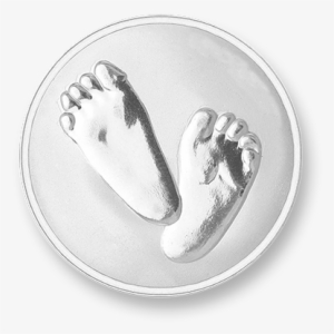 Baby Feet Silver Plated - Mon-bab-01-s