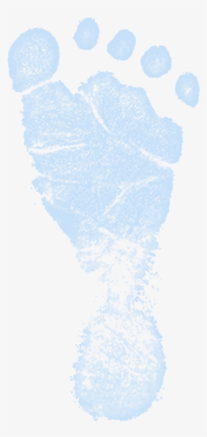 Babyfeet Blue Right - Frost