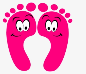 Baby Feet Clip Art The Cliparts - Happy Foot