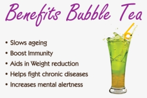 Benefit Of Bubble Tea