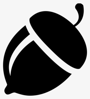 It's A Logo Of A Nut In The Shape Of An Acorn - Nut Icon