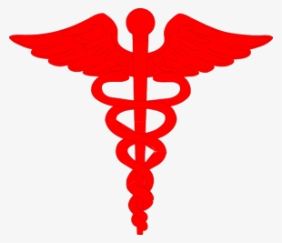 Doctor Logo Clip Art At Clipart Library - Rod Of Asclepius Red