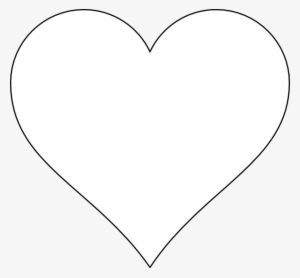 Drawn Hearts Clear Background - White Heart Vector Png