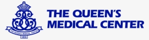Queen's Medical Center Logo And Text Blue - Queen's Medical Center Logo