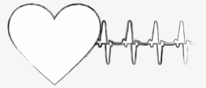 Heartbeat Silhouette Png - Icon