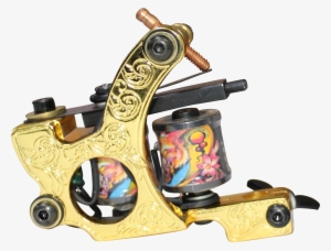 Mumbai Tattoo Supply Gold Coil Machine Liner Mrp 2500/ - Revolver