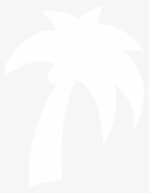 White Palm Tree Clipart - Palm Tree Clip Art White