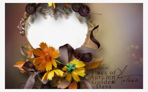Transparent Elegant Autumn Png Photo Frame Gallery - Elegant Photo Frames Png