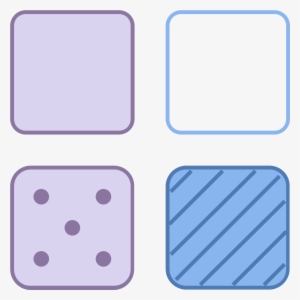 This Is A Picture Of Four Small Squares In Organized - Parallel